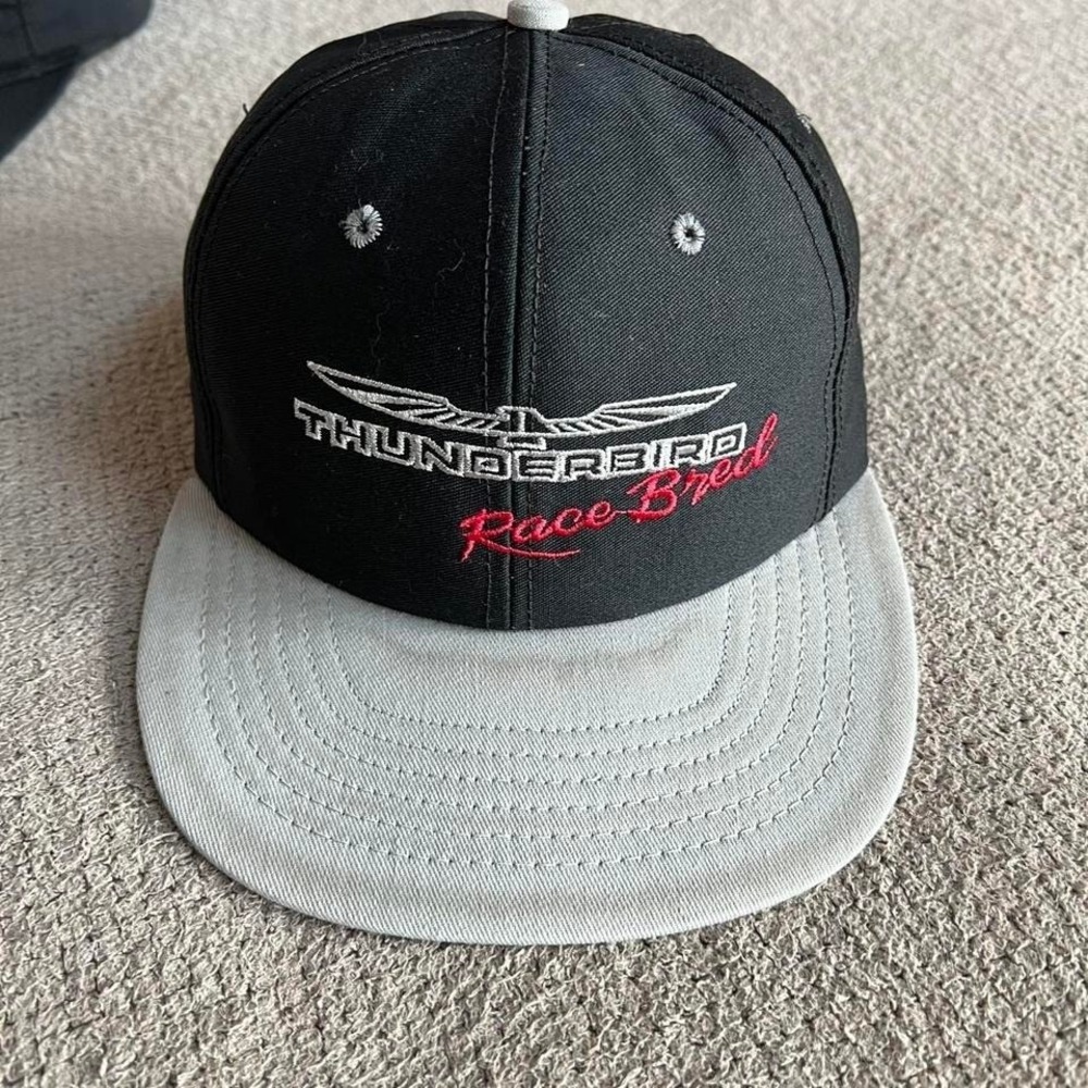 Vintage 1980s ford thunderbird nascar SnapBack hat